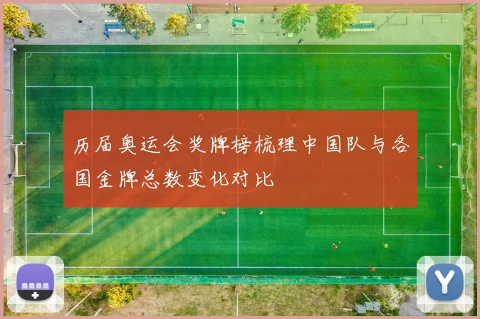 历届奥运会奖牌榜梳理中国队与各国金牌总数变化对比